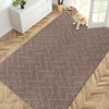PURRUGS Easy Care Area Rug 4.5ft x 7ft, Non-Slip Machine