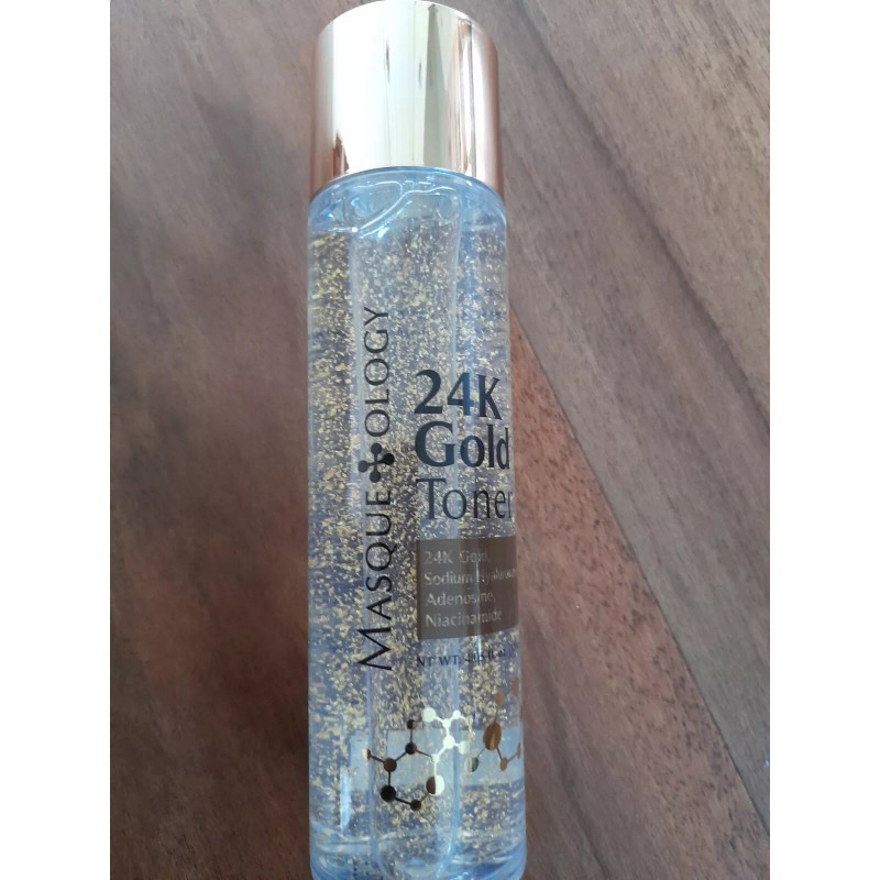 Masqueology 24K Gold Toner, 4.05 Fl Oz