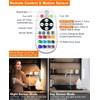 Haigvel Under Cabinet Lights Wireless, 58-LED Rechargeable Motion Sensor Closet