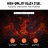 VEVOR X-Marks Fire Pit Grill Grate, Round Cooking Grate, Heavy