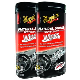 Meguiar's Natural Shine Wipes Auto Surface Protector 25 pk