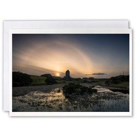 Neil Barr Smailholm Tower The Borders - Scotland Greeting Card by Scottish Landscape Photographer Blank Inside
