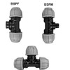 MDPE Compression Connector Fittings 25mm LDPE Water Pipe Elbow Valve