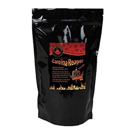 Chocolate Carolina Reaper Pepper Powder by Magic Plant - Rare Strain Reaper Fine Ground Chili Powder | Extremely Hot Fruity with Smoky Hints | Natural - Non-GMO – Kosher - Fair Trade (4 oz)