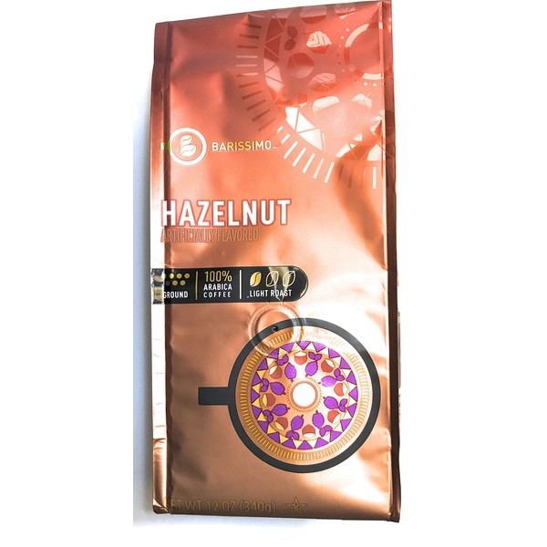 Barissimo Coffee Ground Hazelnut (12 oz)