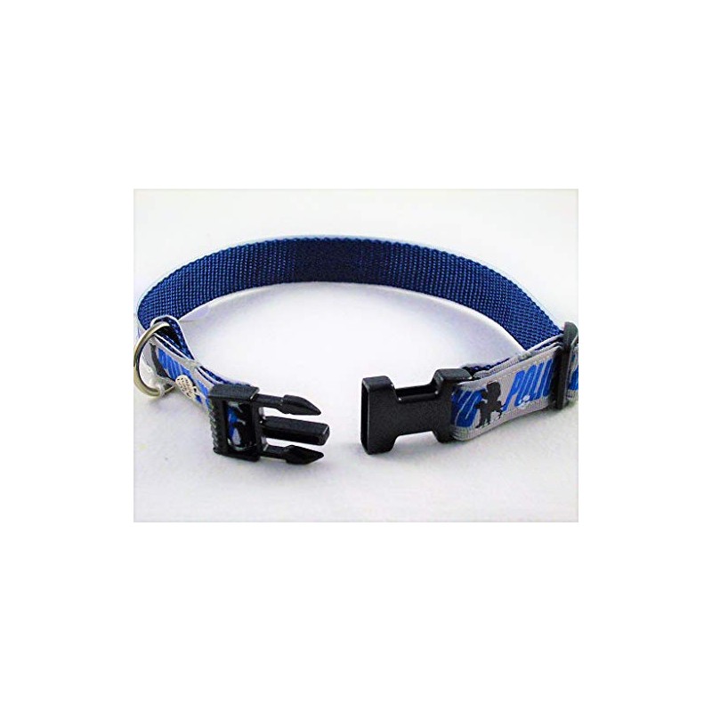 Halsband "Polizeihund" bis 40 cm Halsumfang