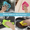 AuzzieStar Microfiber Cleaning Cloths - Pack of 15, Highly Absorbent,
