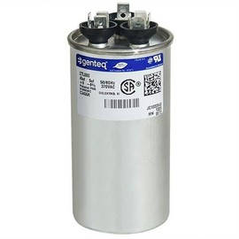 Payne P291-4553RS - 45 + 5 uF MFD x 370 VAC Genteq Replacement Dual Capacitor Round # C3455R / 27L880