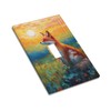 Decorative Art Light Switch Covers Fox Single Toggle Wall Plate