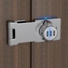 Bifold Door Lock - Closet Lock 3-Digit Anti-Pry Keyless Cabinet