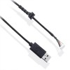 HUYUN USB Mouse Cable Mice Line & 1 Set Mouse