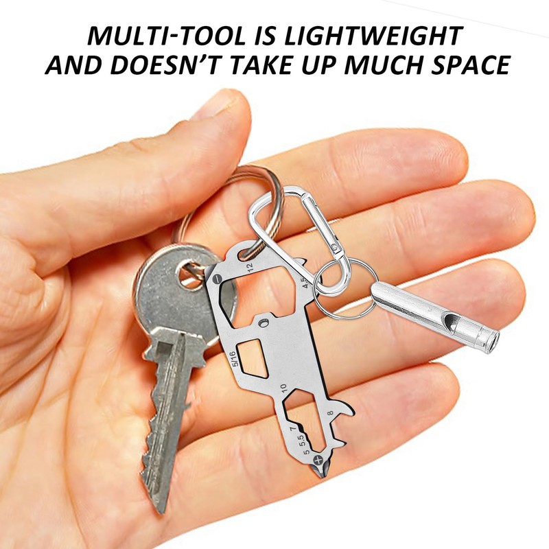2 Piece Bicycle, Car Multi Tool with 1 Piece Lifeguard