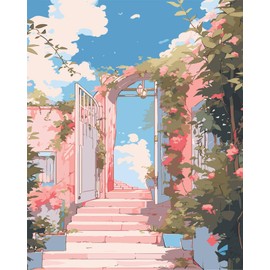 Aestalrcus Paint by Numbers Kit for Adults,Acrylic Adult Paint by Number Kits,Paint by Number for Adults Beginner for Gift Home Wall Decor 16 * 20 Inch