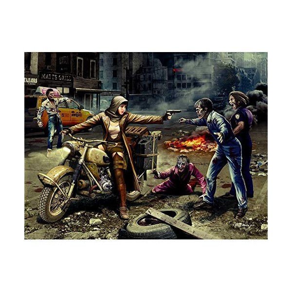 Masterbox 1:35 Scale Zombie Hunter Road to Freedom, Zombieland Series