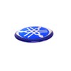 Yamaha Tuning Fork Emblem Sticker, Blue, Genuine Product, 1.6 inches