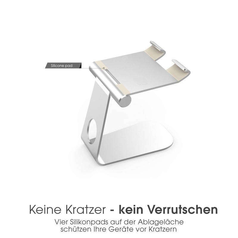 Terratec 169945 Aluminium Mount for Smartphone and Tablet