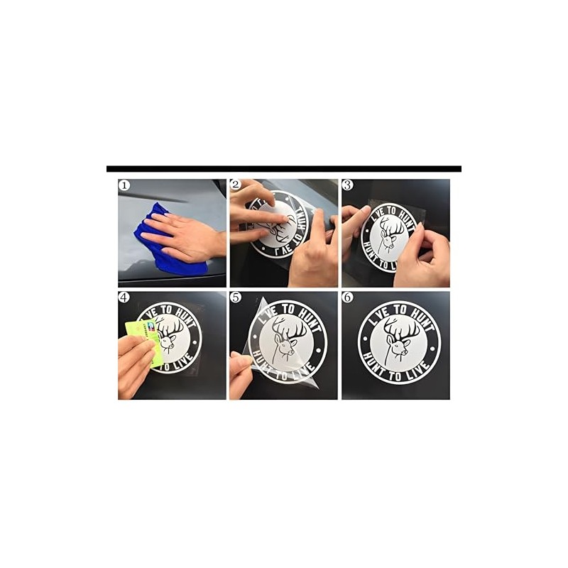 greestick Panda Sticker 15 x 14 cm Black