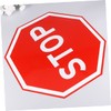 Tofficu 1pc Stop Traffic Sign Road Sign for Use Vintage