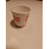 Dunkin' Donuts ONE Dunkin Donuts 4OZ White Paper Store Coffee