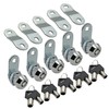 5 Packs Puyueo Tubular Cam Lock Keyed Alike Cabinet Lock