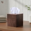 Monarch Abode Tissue Box Cover Square – Hand Hammered Antique