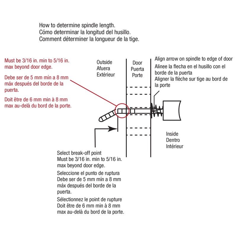 Prime-Line MP5007 Push Button Screen/Storm Door Latch Set, Black (1