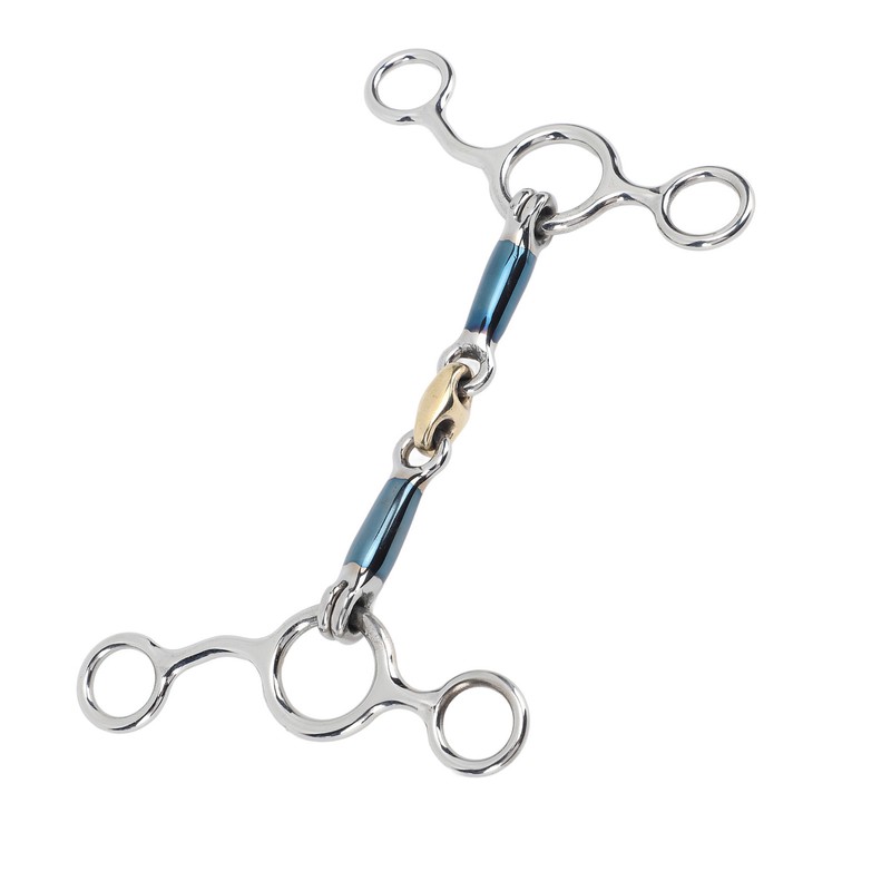 125mm Professional Snaffle Bit Stainless Steel Horse Mouth Bit Horse