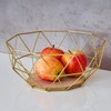 levandeo Metal Basket, Copper, 26 x 12 cm Modern, Wood,
