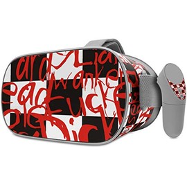 Decal Style Skin Wrap Compatible with Oculus Go Headset - Insults (Oculus NOT Included)