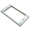 Pair of humbucker pickup surround rings for curved top guitar