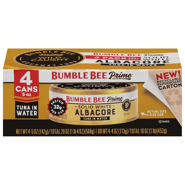 Does not apply Prime Solid White Albacore Tuna in Water,