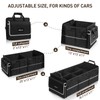 HIRALIY 4 in 1 Car Trunk Storage Organizer with Leakproof
