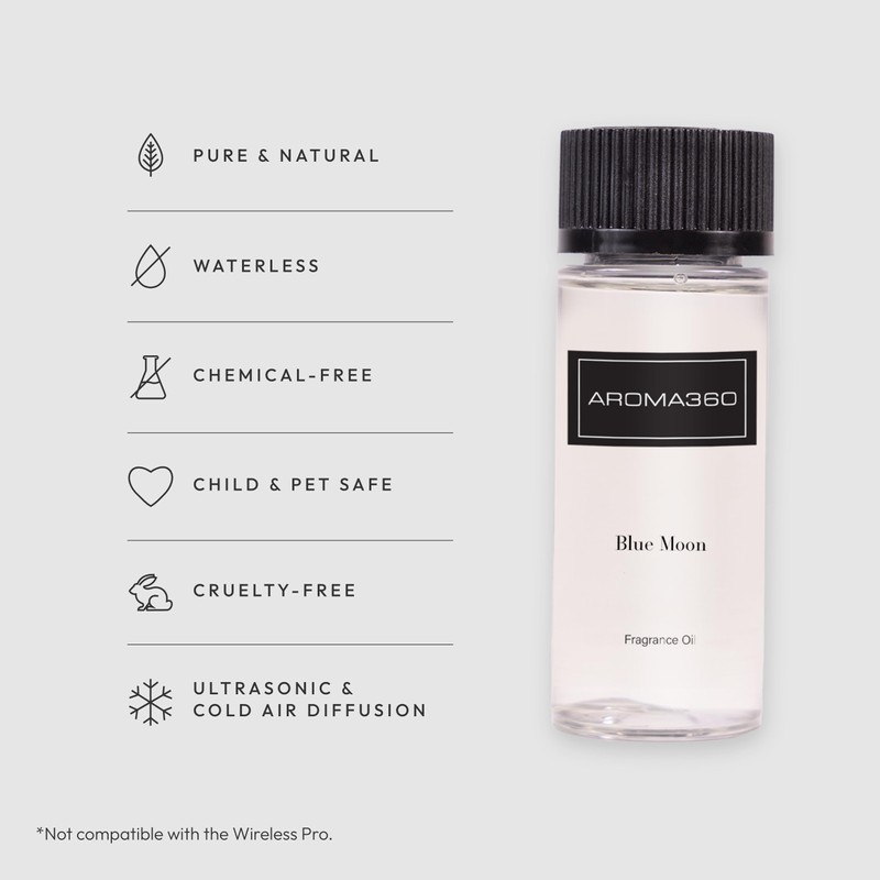 Aroma360 Fragrance Diffuser Oil - Luxury Hotel Inspired - Blue