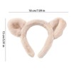 Bear Headband,Fuzzy Plush Bear Ears Hairband | Hair Headband for