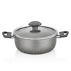 FRED Granite Non-Stick Stock Pot with Glass Lid (5.2L (5.5