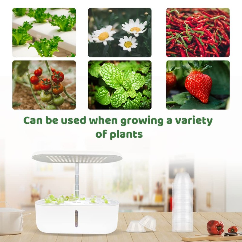 Grow Domes 4cm/1.57in Inner Diameter, Transparent Replacement Pod Grow Domes