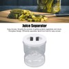 Pickle Jar ABS Juice Separator with Flip Strainer Leakage Proof