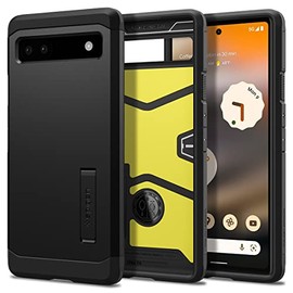 Spigen Tough Armor Designed for Pixel 6a Case (2022) - Black