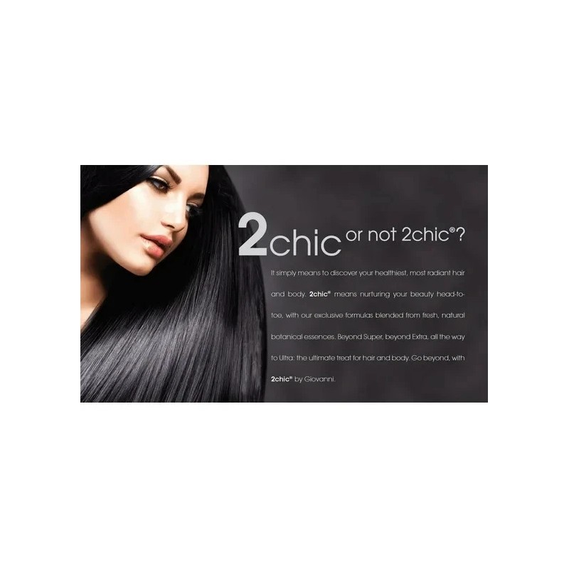 Giovanni 2chic Ultra Volume Shampoo, Color Safe Hydration Cruelty Free