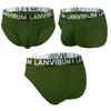 LANVIBUM Men's Briefs Modal 3-Pack Light Weight Men's Underwear with