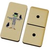 Azeeda 'Spooky Scarecrow' Domino Set & Box (DM00052062)