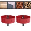 2 Sets BiMetal Hole Saw Cutter Set for Aluminum Board