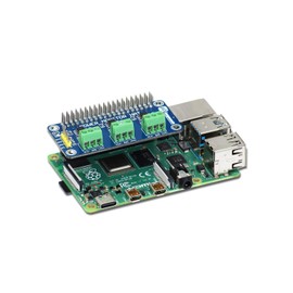 SB COMPONENTS 3-Ch Power Monitoring HAT for Raspberry pi with 3 Channel Current/Voltage/Power Monitor HAT for Raspberry Pi 4B/3B+/3B/2B/B+/A+/Zero and Zero W Raspberry Pi Power Monitoring HAT