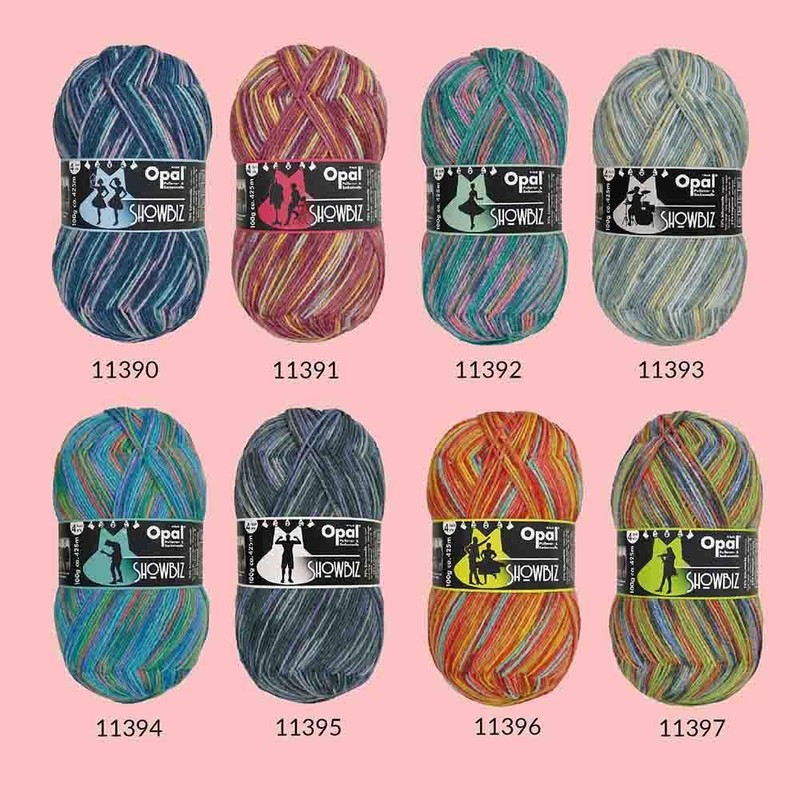 Opal 4-Ply Sock Yarn, Leaf Whispers Collection (11255 - Wildschweingrunzen)