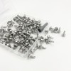 QSJ 110PCS #10 x 1/2'' Sheet Metal Screws 410 Stainless