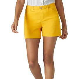 Lee Women's Legendary 5" Chino Short, Honey, 16