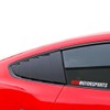 Window Louvers Compatible With 2015-2022 Ford Mustang, Rear Side Quarter