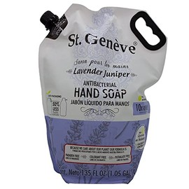 St. Genve Jabón Liquido para Manos Lavanda Enebro - 4L, St. Genve, SKIN_CLEANING_AGENT, Líquido, 1 Unidades, 4E Global S.A.P.I. de C.V.               