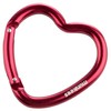 munkees, Heart Carabiner Keyring Red 3221