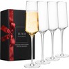 ELIXIR GLASSWARE Classy Champagne Flutes - 8 oz - Set